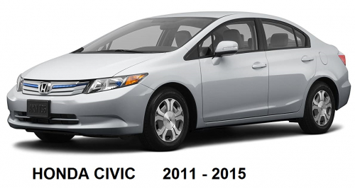 Navigatie Honda Civic ( 2011 - 2015 )